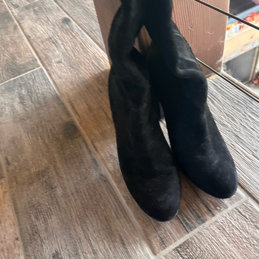 Sam Edelman Black Heeled Boots